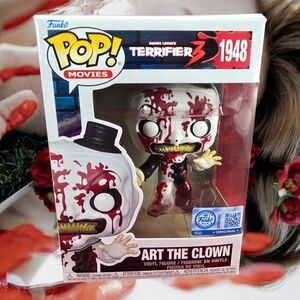 Funko Pop! Art the Clown Funko Exclusive #1948 (Nib) With Pop Protector